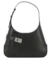 Ferragamo Archive Large Leather Shoulder Bag