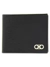 Ferragamo Men "hooks" Wallet In Black