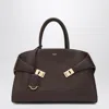 Ferragamo Hug M Leather Tote Bag Salvatore In Brown