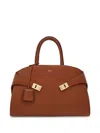 Ferragamo Mini Leather Hook Handbag