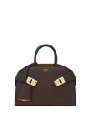 Ferragamo Women Hug Mini Leather Tote Bag