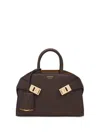 Ferragamo Women Hug Mini Leather Tote Bag
