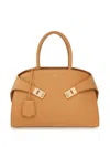 Ferragamo Women Hug Small Leahter Tote Bag