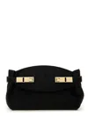 Ferragamo Hug Soft Bag In Black