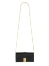 Ferragamo Chic Mini Hug Wallet For Women In Black