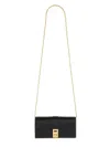 Ferragamo Chic Mini Hug Wallet For Women In Black