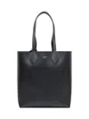 Ferragamo Men's Items Reversible Calfskin Tote Bag In Black