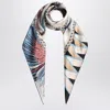 Ferragamo Giada Printed Silk Scarf