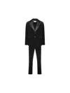 Ferragamo Lapel Jacket In Black
