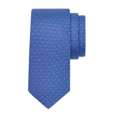 FERRAGAMO SALVATORE FERRAGAMO JACQUARD POINTED TIP TIE