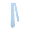 Ferragamo Salvatore  Jacquard Pointed Tip Tie In Blue
