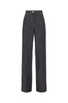 Ferragamo High Rise Denim Straight Jeans