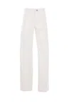 Ferragamo Straight Jeans With Back And Front Pockets