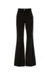 Ferragamo High Rise Denim Straight Jeans