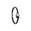 Ferragamo Braided Leather Bracelet