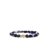 Ferragamo Bead-embellished Bracelet In Blue