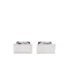 Ferragamo Logo-embossed Cufflinks In Multicolor