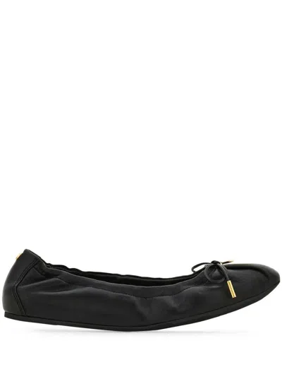 FERRAGAMO SALVATORE FERRAGAMO JOELLE ELASTICATED BALLET FLAT SHOES