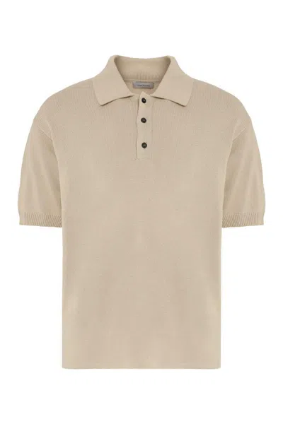 FERRAGAMO SALVATORE FERRAGAMO KNITTED POLO SHIRT