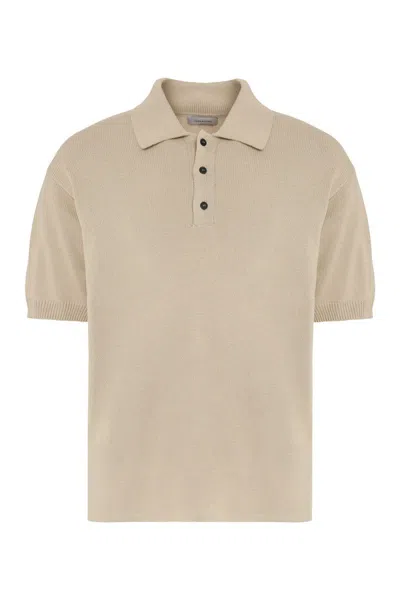 FERRAGAMO SALVATORE FERRAGAMO KNITTED POLO SHIRT