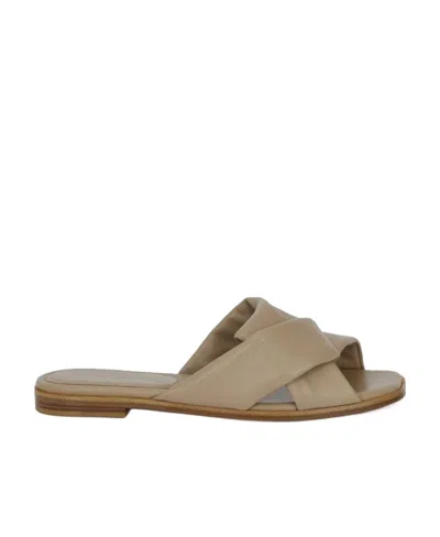 FERRAGAMO SALVATORE FERRAGAMO KNOT DETAILED SLIP-ON SANDALS