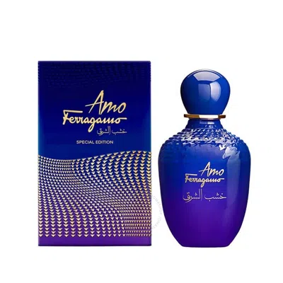 Ferragamo Salvatore  Ladies Amo  Oriental Wood Edp Spray 3.4 oz Fragrances 8052464892174 In White