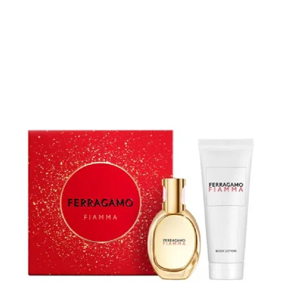 Ferragamo Salvatore  Ladies Fiamma Gift Set Fragrances 8056860210174