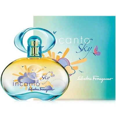 Ferragamo Salvatore  Ladies Incanto Sky Edt 1.0 oz Fragrances 8052086372061 In White