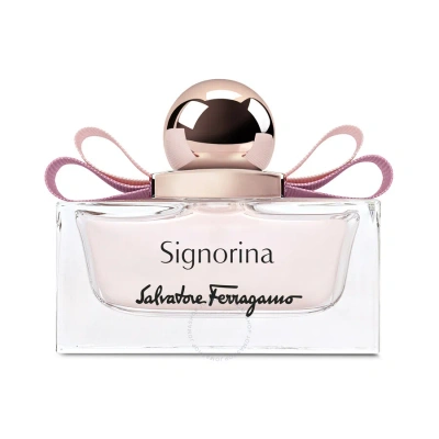 Ferragamo Salvatore  Ladies Signorina Edp Spray 1.7 oz (50 Ml) In Green / Pink