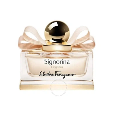 Ferragamo Salvatore  Ladies Signorina Eleganza Edp Spray 1.7 oz Fragrances 8034097955730 In White