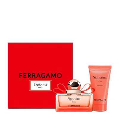 Ferragamo Salvatore  Ladies Signorina Unica Gift Set Fragrances 8052464896301