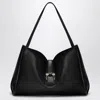 Ferragamo Salvatore Leather Tote Bag Hardware Strap Texture