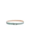 Ferragamo Salvatore  Leather Crystal Belt Women