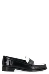 Ferragamo Irina Moccasins In Brushed Leather In Black