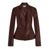 Ferragamo Leather Jacket