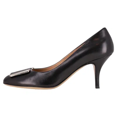 Pre-owned Ferragamo Salvatore  Leather Pumps In Black