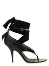 Shop Ferragamo Salvatore  'leliu' Sandals In Black