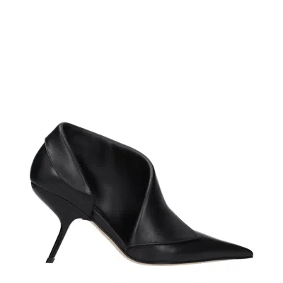 Ferragamo Salvatore  Litty Women's Ankle Boots Black Leather