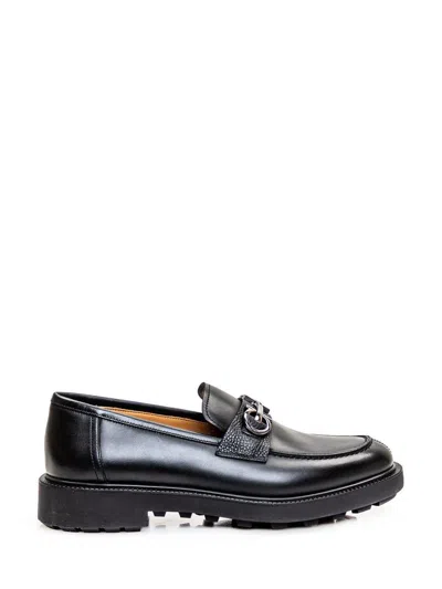 Ferragamo Salvatore  Loafers With Gancini Embellishment