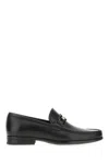 Ferragamo Gancini Leather Loafers