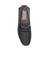 Ferragamo Salvatore  Logo Embossed Loafers In Black