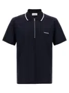 Ferragamo Zip Collar Polo Shirt
