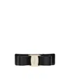 Ferragamo Haarspange Aus Seide Mit Schleife In Black