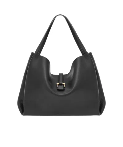 FERRAGAMO SALVATORE FERRAGAMO LOGO PRINTED TOTE BAG