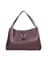 Ferragamo Salvatore  Logo Printed Tote Bag In Vinaccia