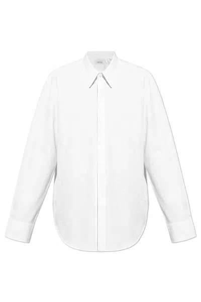 Ferragamo Salvatore  Long Sleeved Shirt In White