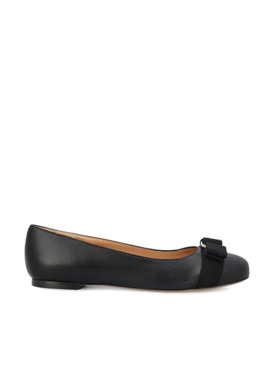 Ferragamo Salvatore  Low Shoes In Black
