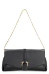Ferragamo Leather Crossbody Bag In Black