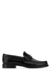 Ferragamo Alain Gancini Calf Leather Loafers In Multicolor