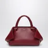 Ferragamo Medium Handbag In Burgundy Colour